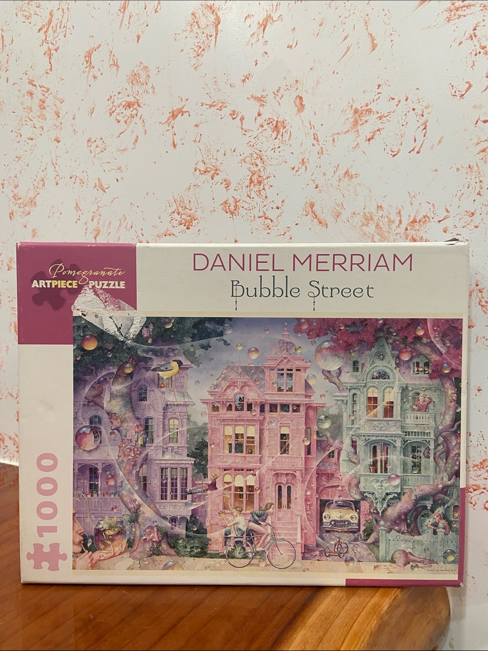 Pomegranate Daniel Merriam Bubble Street - 1000 Piece Puzzle - COMPLETE